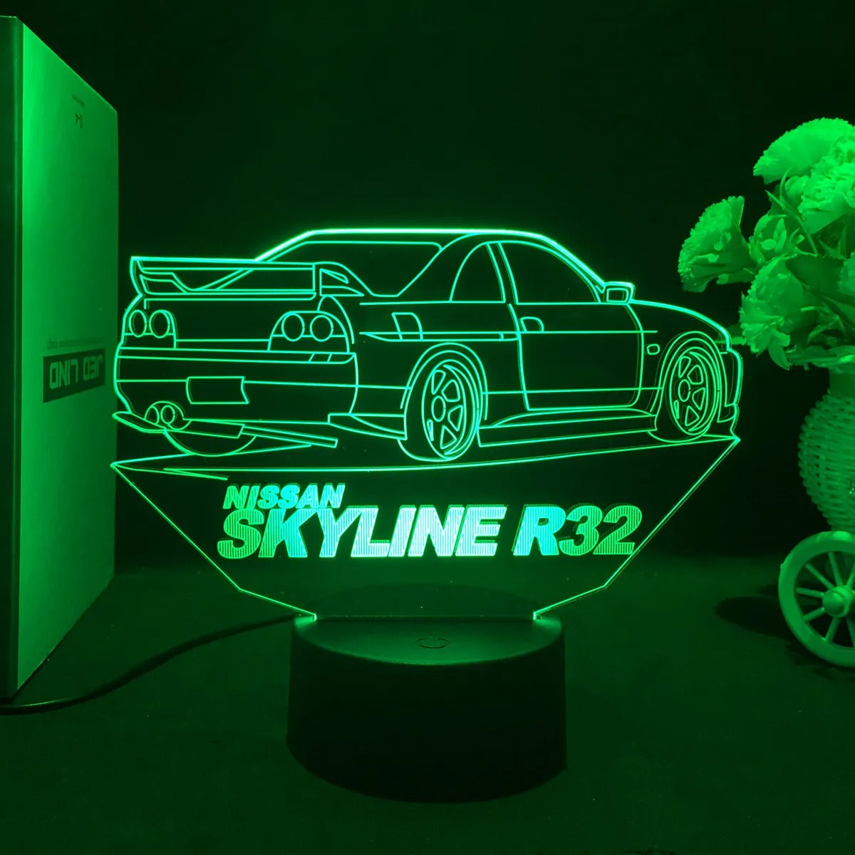 Feel the Speed at Home – Stunning 3D Sports Car LED Lamp!